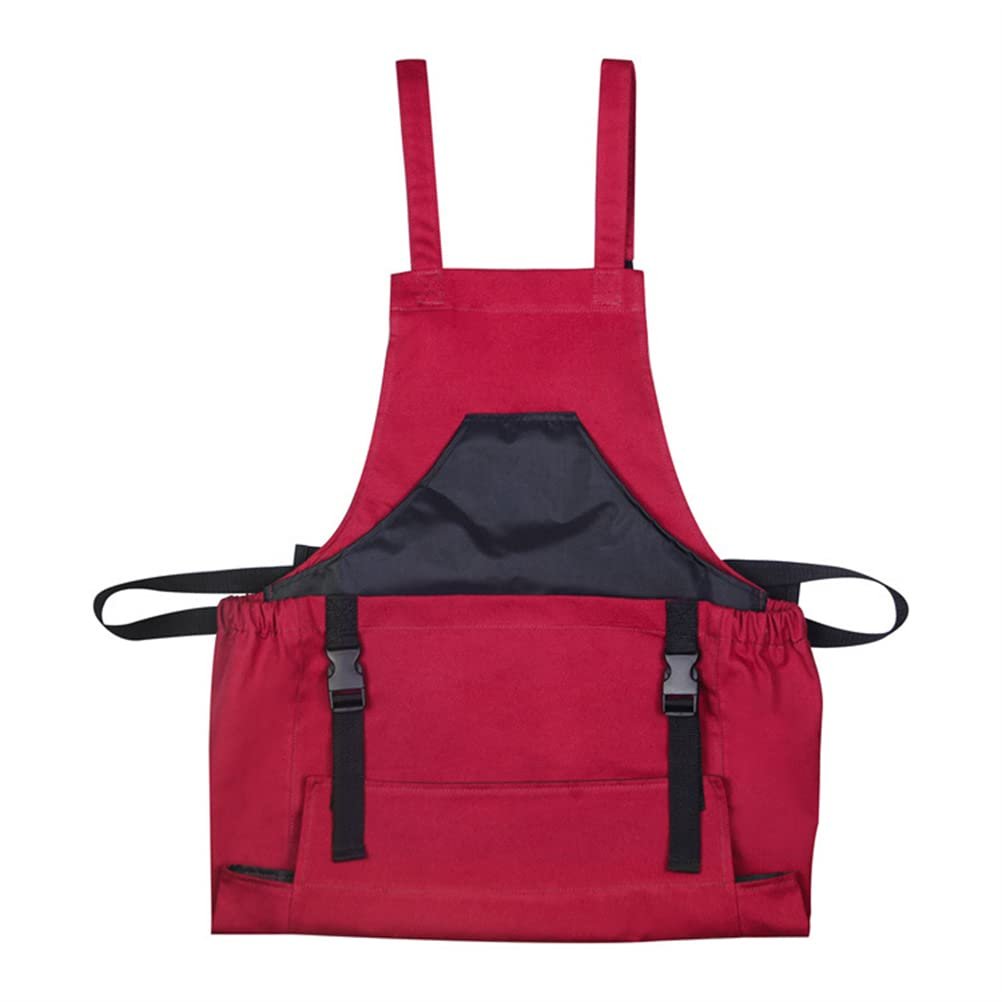 Tablier de jardinage pratique à grande poche récolte