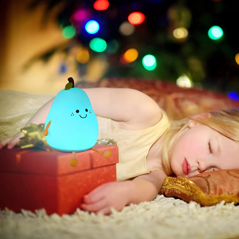 Ladattava silikoninen yövalo lapsille