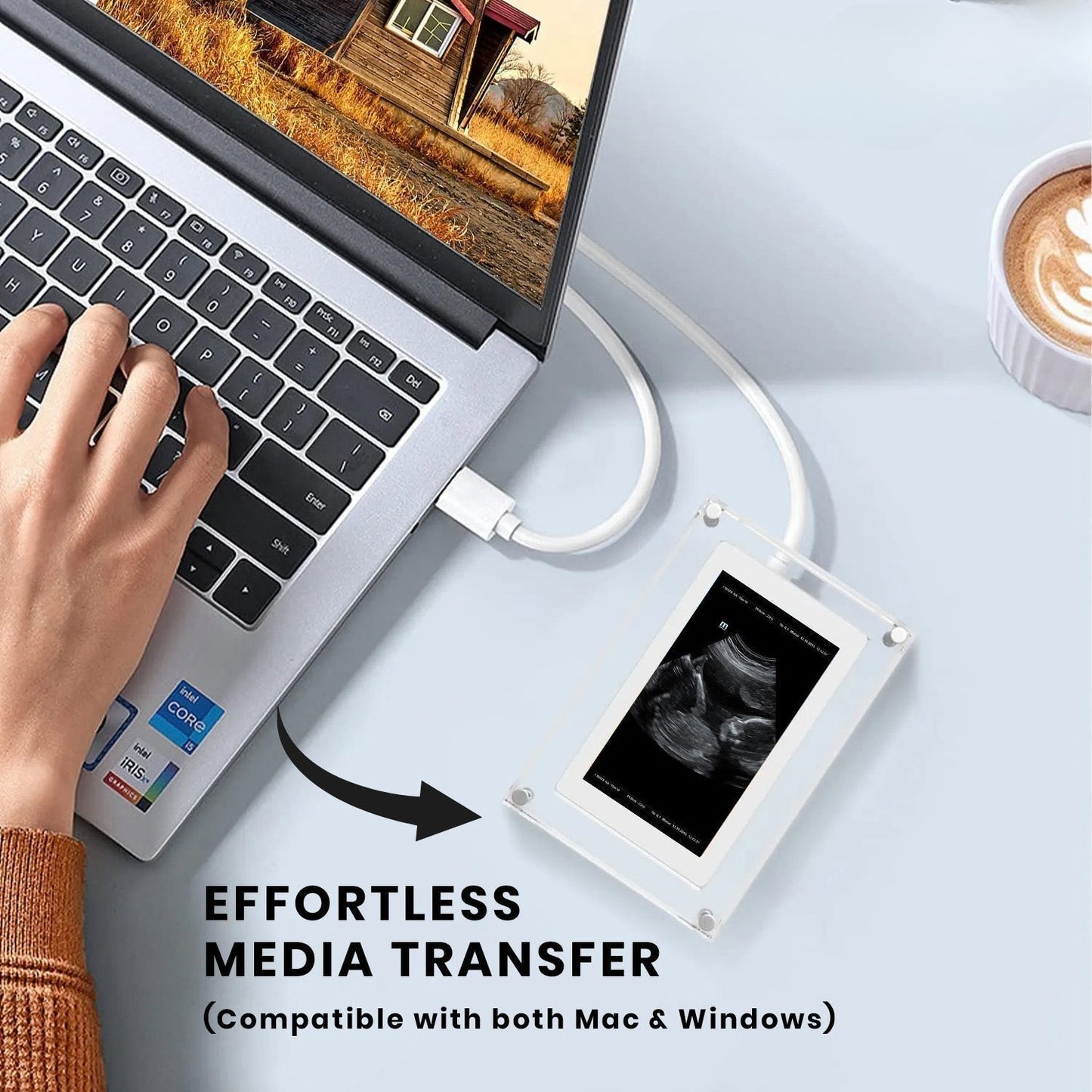 Cornice digitale luminosa per ricordi indimenticabili