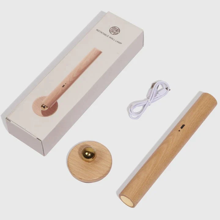 Aplica de perete din lemn – Eleganță și căldură naturală