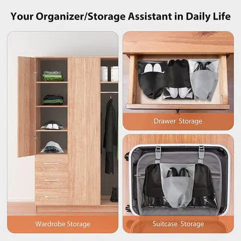 旅行用シューズカバー (x10) 