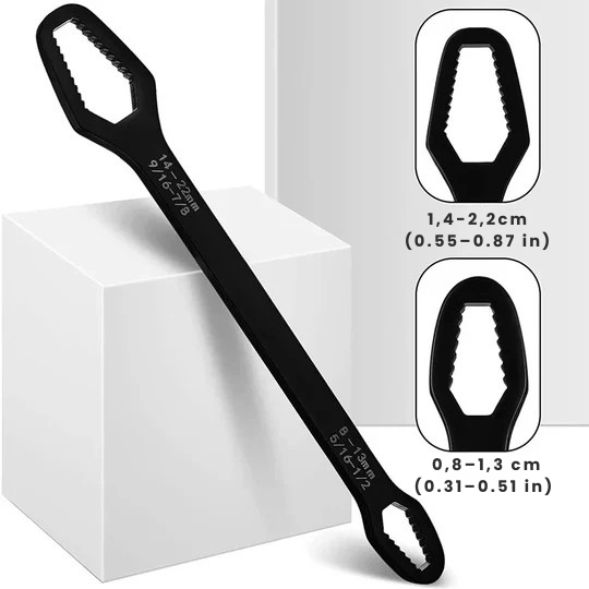 Robustná multifunkčná kľúča na rôzne skrutky a matice 