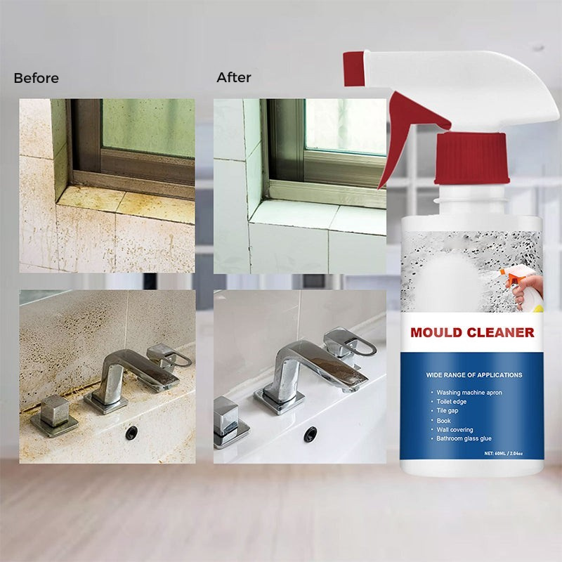 Anti-mold cleansing mousse for a healthy home 