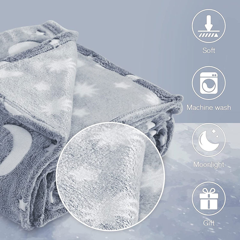 بطانية سحرية تتلألأ في الظلام 