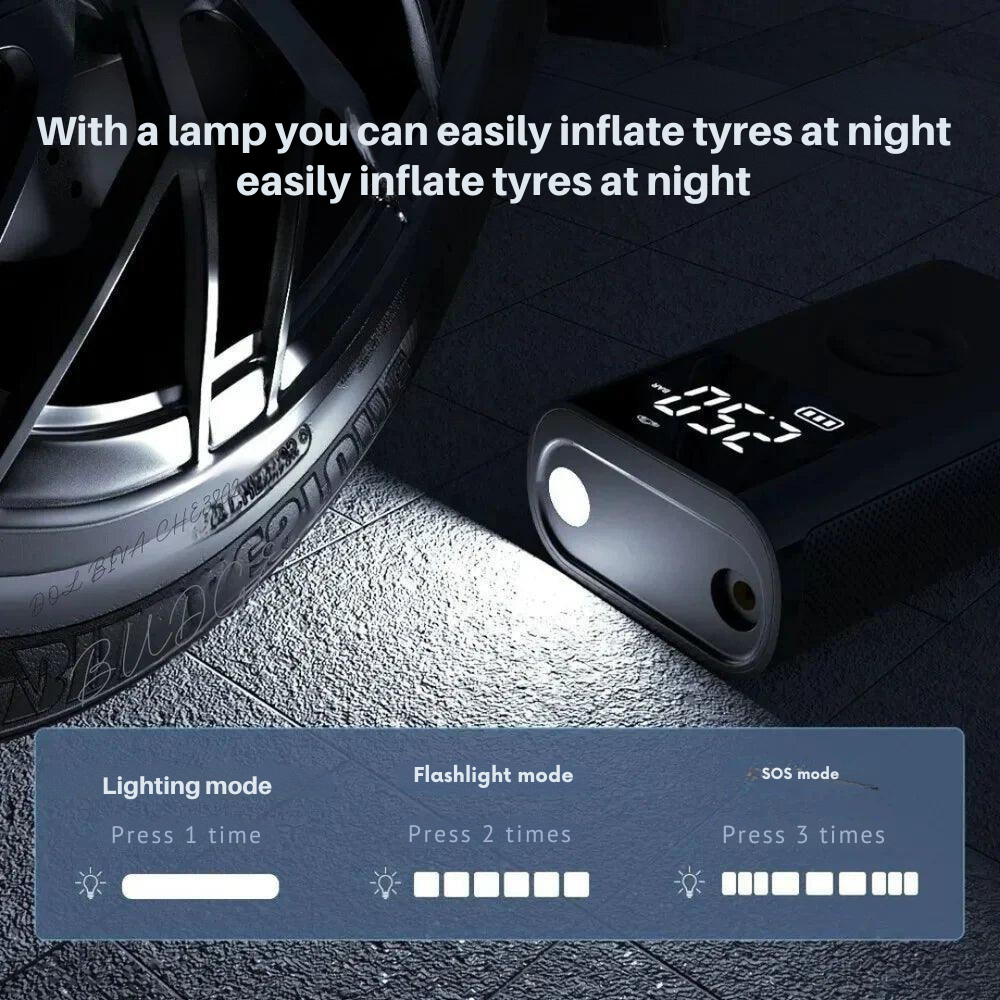 Nafoukněte pneumatiky mrknutím oka, ať jste kdekoli