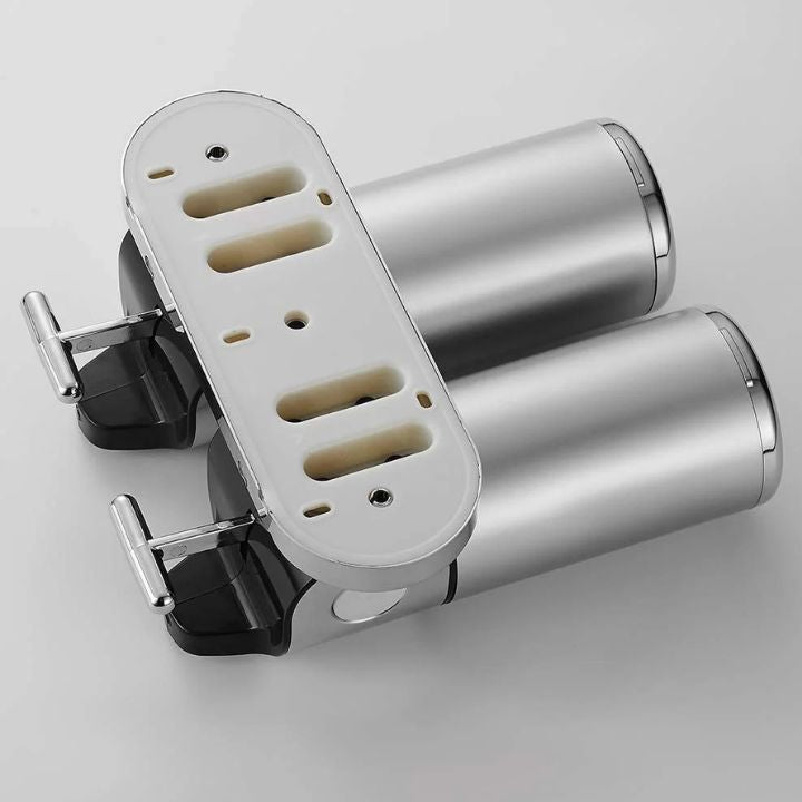 2-in-1 wanddispenser voor een opgeruimde badkamer 