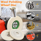 Wool polishing disc for a mirror finish (x3) 