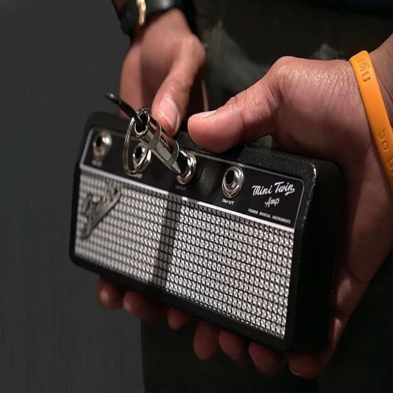 Berg je sleutels stijlvol op met een rock sleutelhanger 