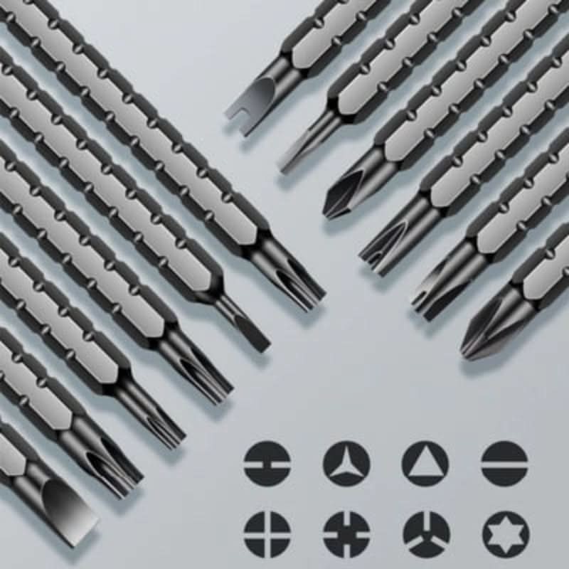 Compact and adjustable screwdriver for precise screwing 
