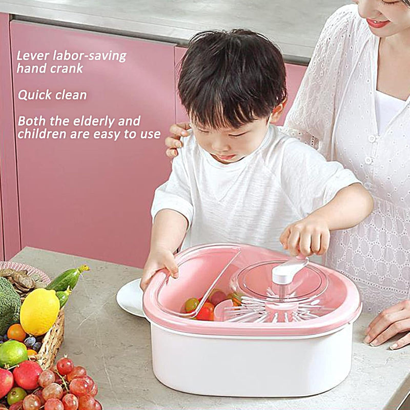 Perfekte Reinigung von Früchten ohne Mühe und Schälen 