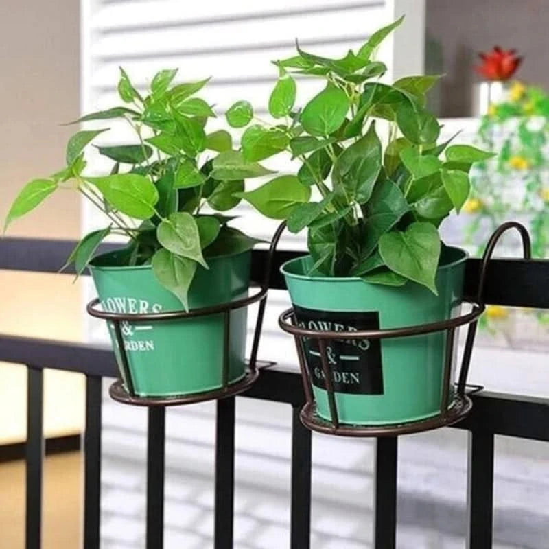 Supporto sospeso per vasi di fiori 