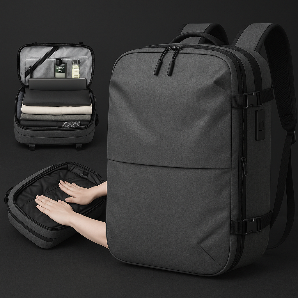 Travel backpack| Sac Polyvalent pour Voyages Sans Encombrement