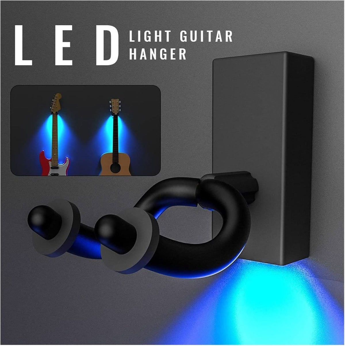Muurbeugel voor LED-gitaar – Verlicht uw instrument 