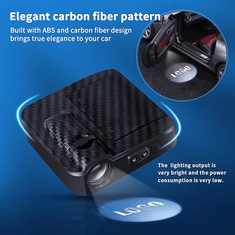 Erhellen Sie Ihr Auto-Logo bei jeder Türöffnung (x2) 