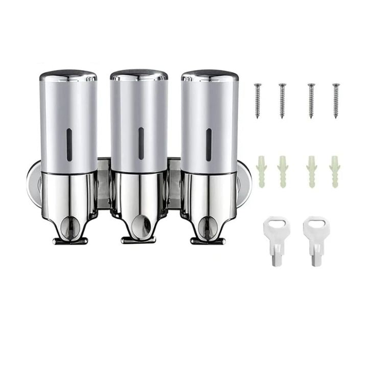 2-in-1 wanddispenser voor een opgeruimde badkamer 