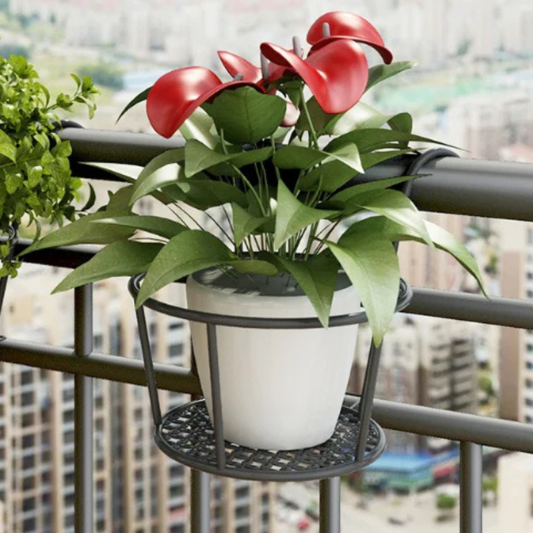 Supporto sospeso per vasi di fiori 