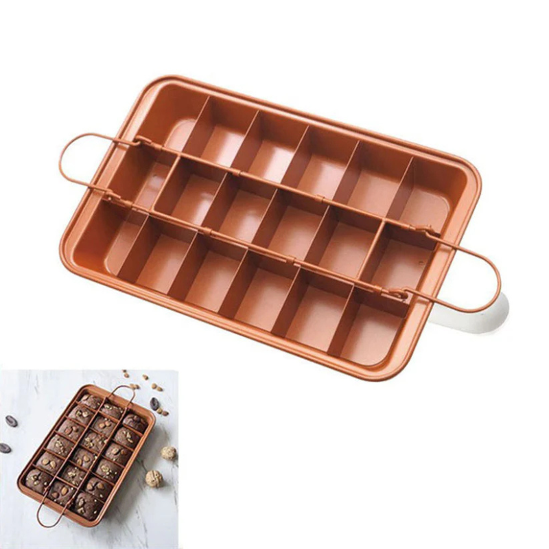 Moule multi-cavités pour desserts maison – découpe facile