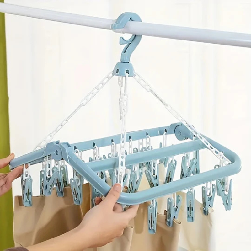 Support séchage pliable — gain de place maison