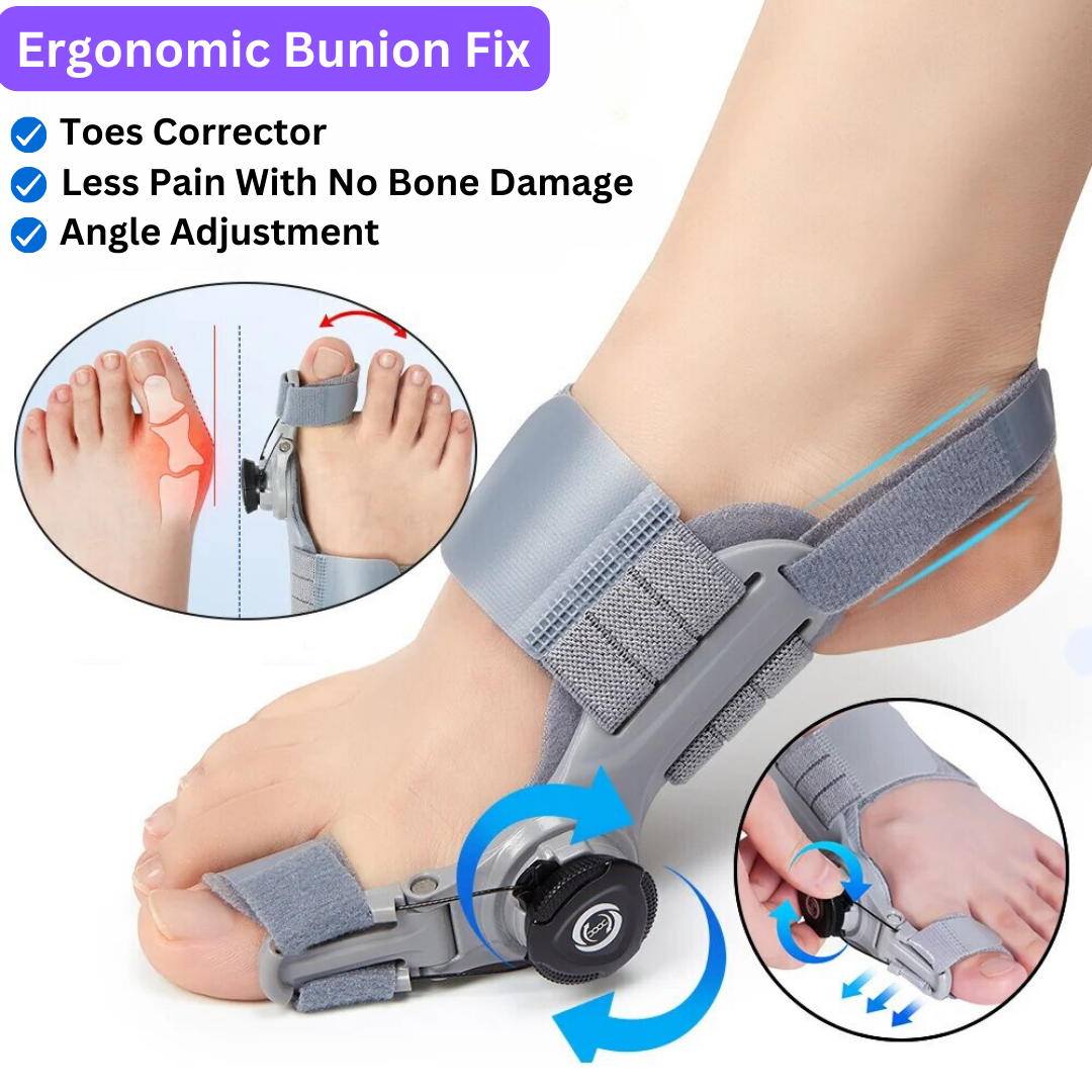 Corrigeer uw bunions zonder pijn of operatie 