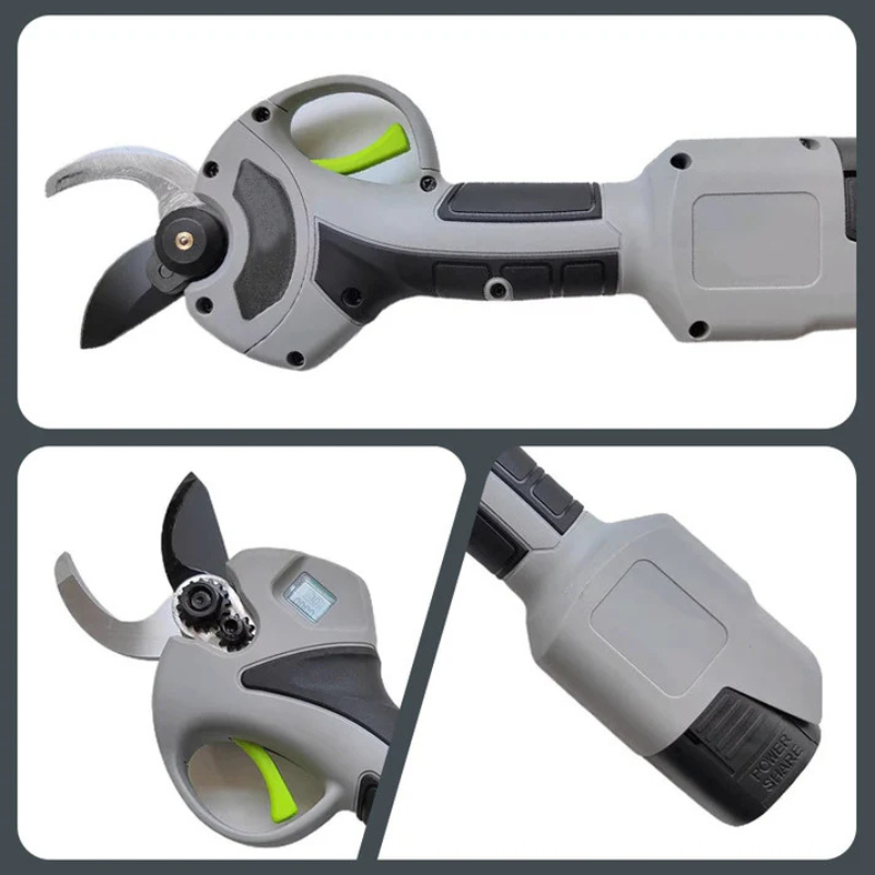 Electric pruning shears kit for effortless trimming 