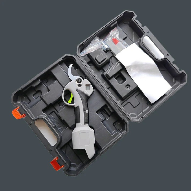 Electric pruning shears kit for effortless trimming 