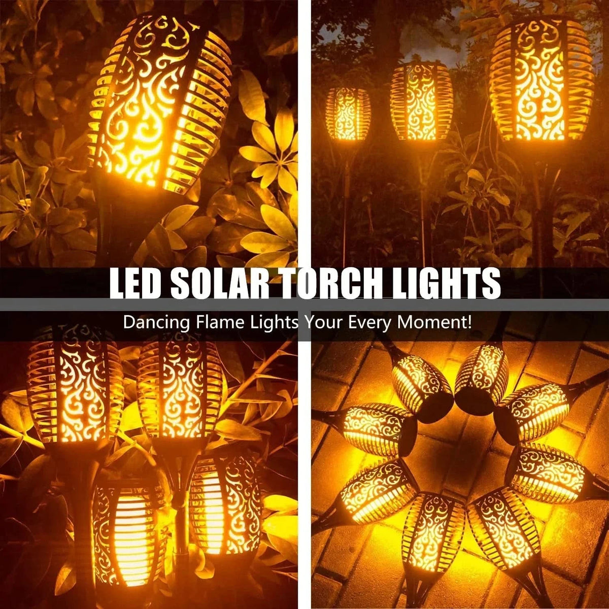 LED ηλιακός φακός – Ρεαλιστική φλόγα χωρίς φωτιά 