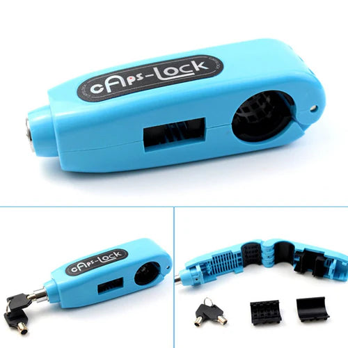 Express lås til motorcykel- og scooterstyr 