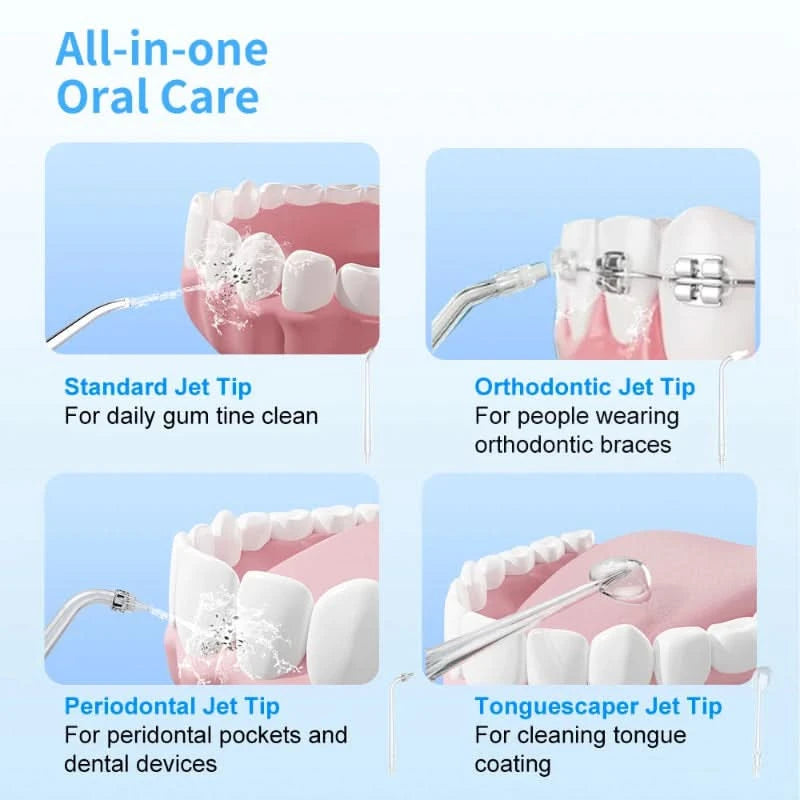 Oplaadbare Hydropulse voor tandverzorging 