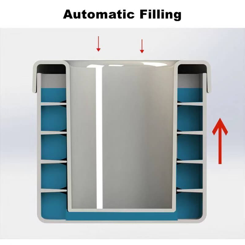 Ice cubes ready in one gesture, without breaking or effort (x2) 