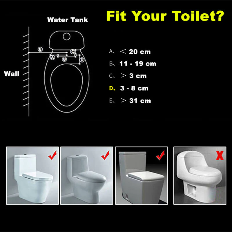 HydroPulse - Wysokociśnieniowy strumień czyszczący do WC 