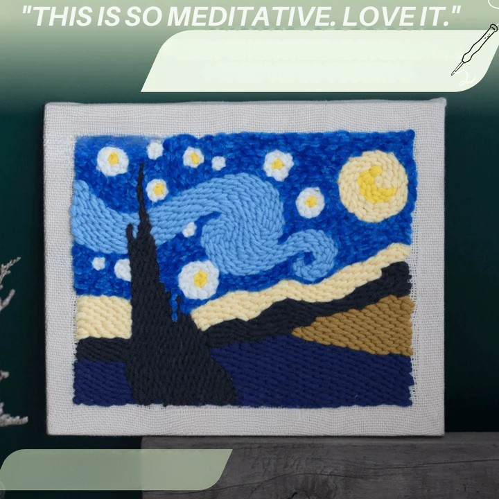 Zestaw do haftu punch needle 