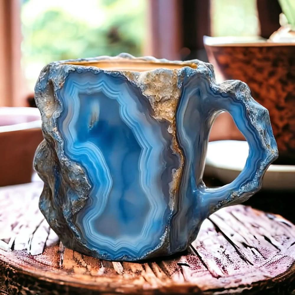 Krystal mineral kaffekop – naturlig elegance 