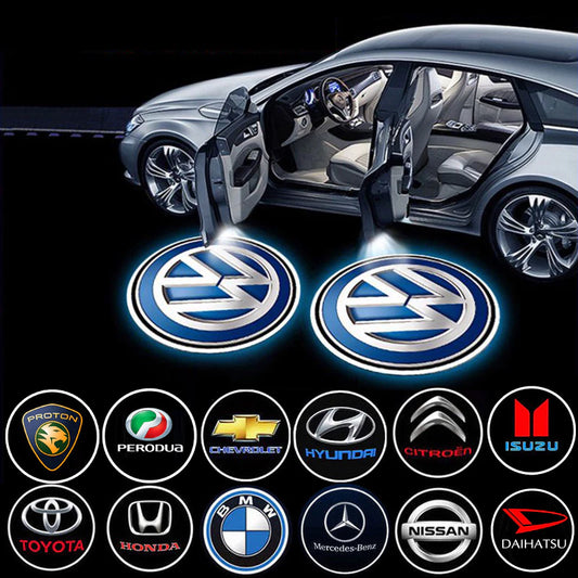 Valaise autosi logo joka kerta, kun ovi avataan (x2) 