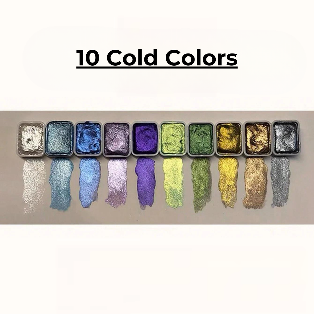 パール水彩 – 輝く強い光沢と鮮やかなニュアンス 