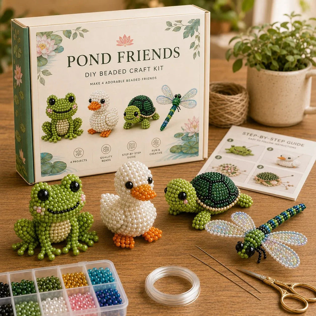 Créez de Jolis Animaux 3D en Perles Facilement à la Maison — Amis de l'Étang, photo 4