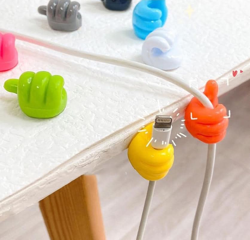 Ganci intelligenti per cavi, spazzole, auricolari e altro (x10) 