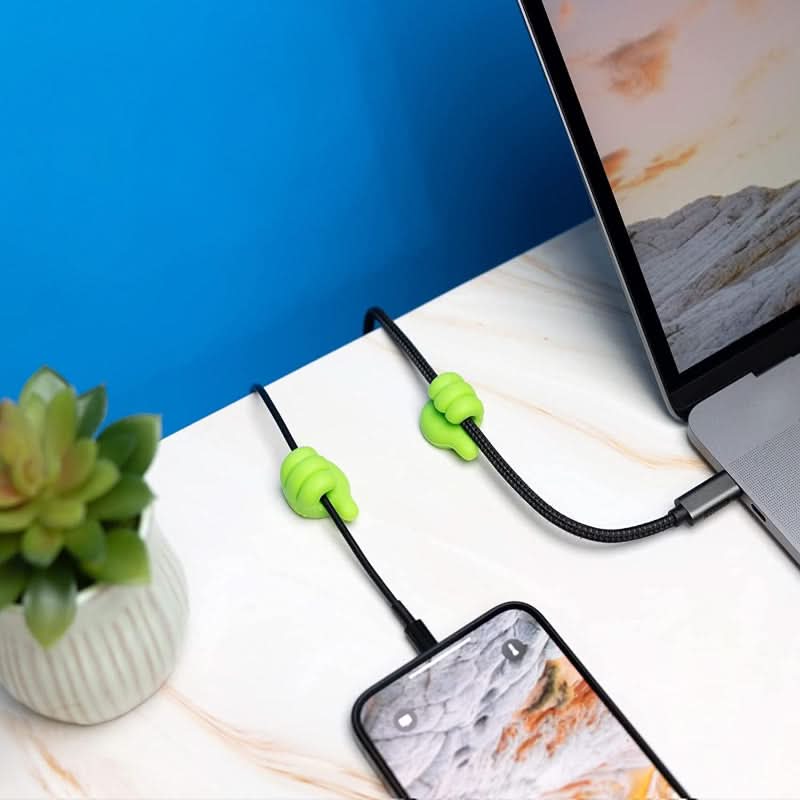 Ganci intelligenti per cavi, spazzole, auricolari e altro (x10) 
