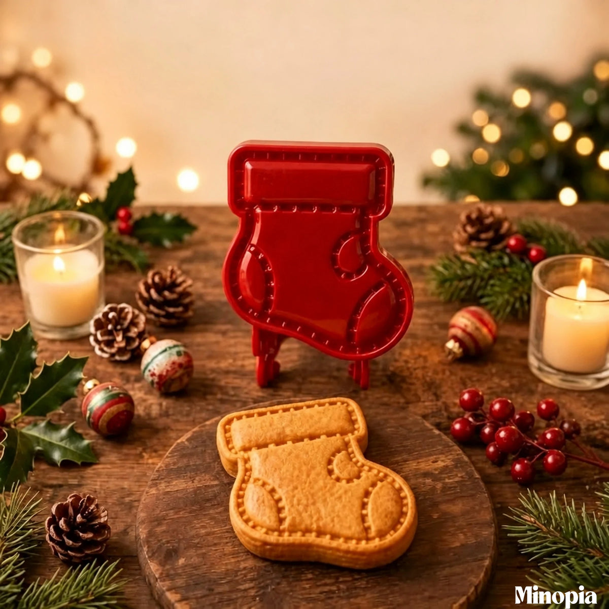 Christmas Mini Pie Molds – Autumn Baking Supplies, 16 Food-Grade Cutter Shapes