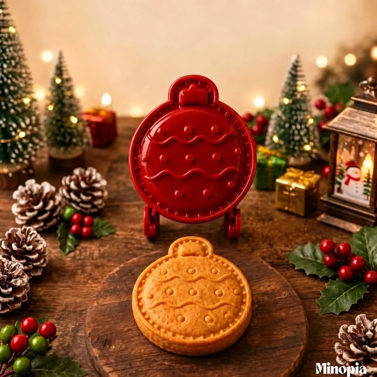 Christmas Mini Pie Molds – Autumn Baking Supplies, 16 Food-Grade Cutter Shapes