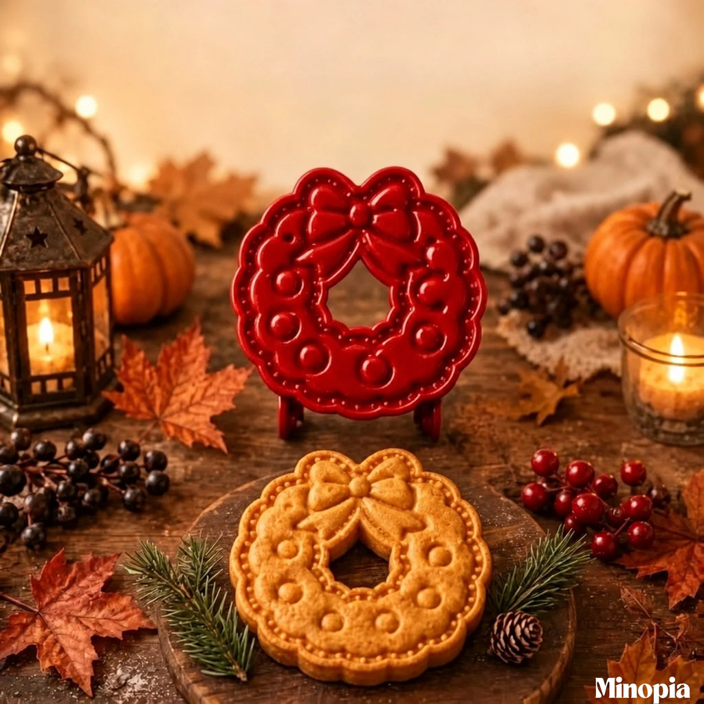 Christmas Mini Pie Molds – Autumn Baking Supplies, 16 Food-Grade Cutter Shapes