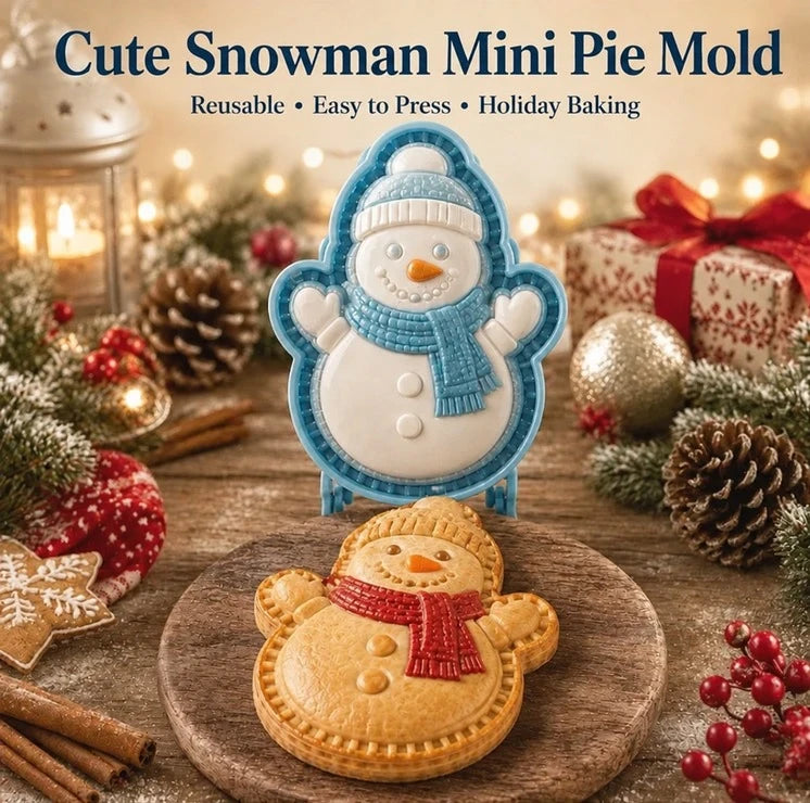 Christmas Mini Pie Molds – Autumn Baking Supplies, 16 Food-Grade Cutter Shapes