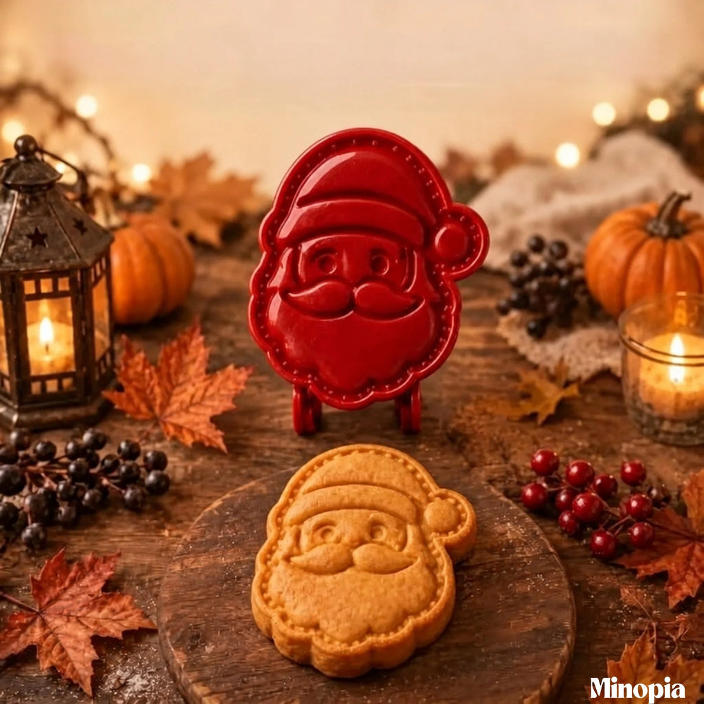 Christmas Mini Pie Molds – Autumn Baking Supplies, 16 Food-Grade Cutter Shapes