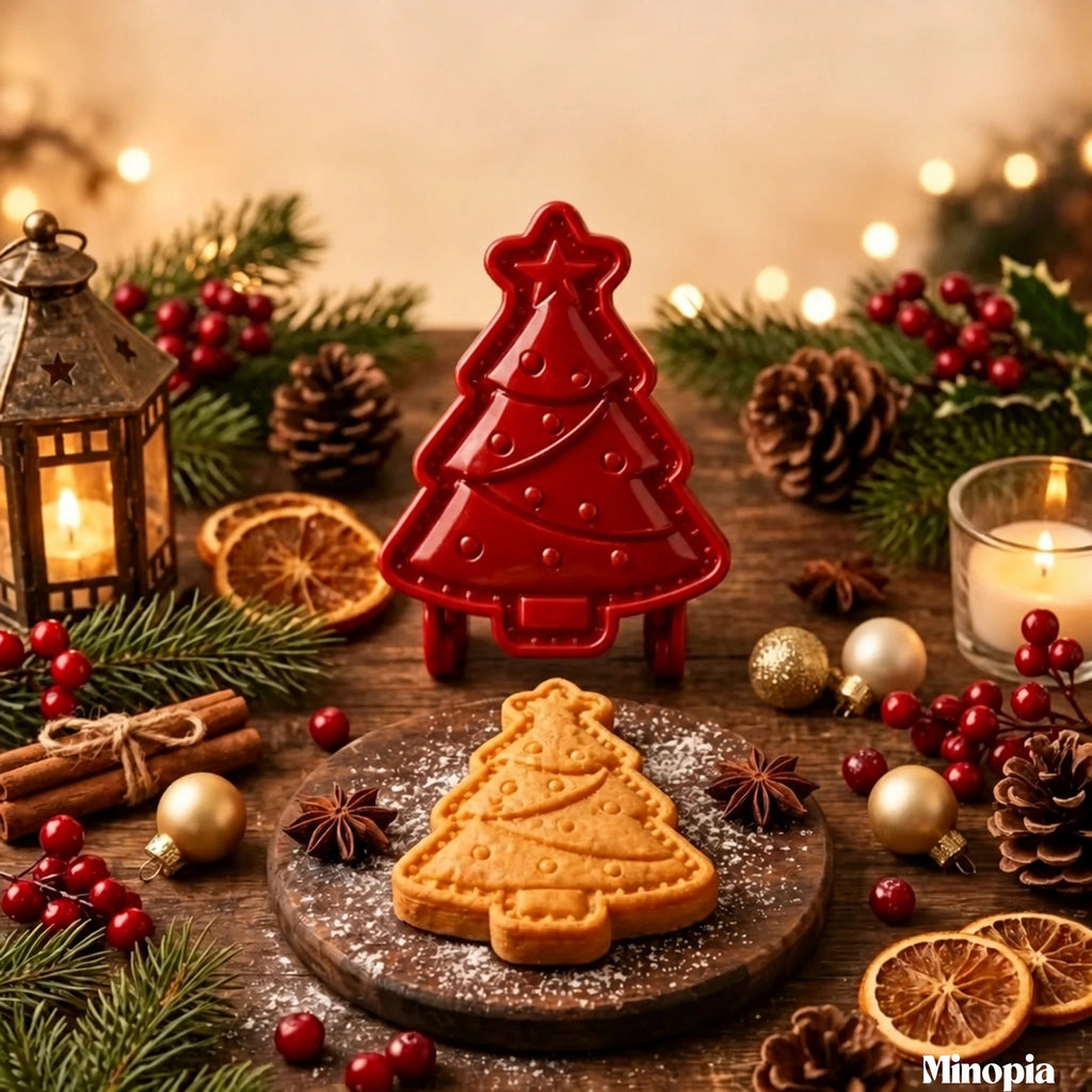 Christmas Mini Pie Molds – Autumn Baking Supplies, 16 Food-Grade Cutter Shapes