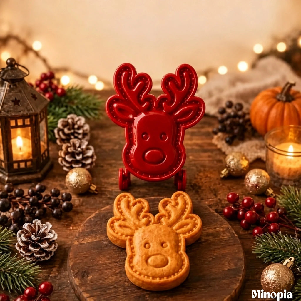 Christmas Mini Pie Molds – Autumn Baking Supplies, 16 Food-Grade Cutter Shapes