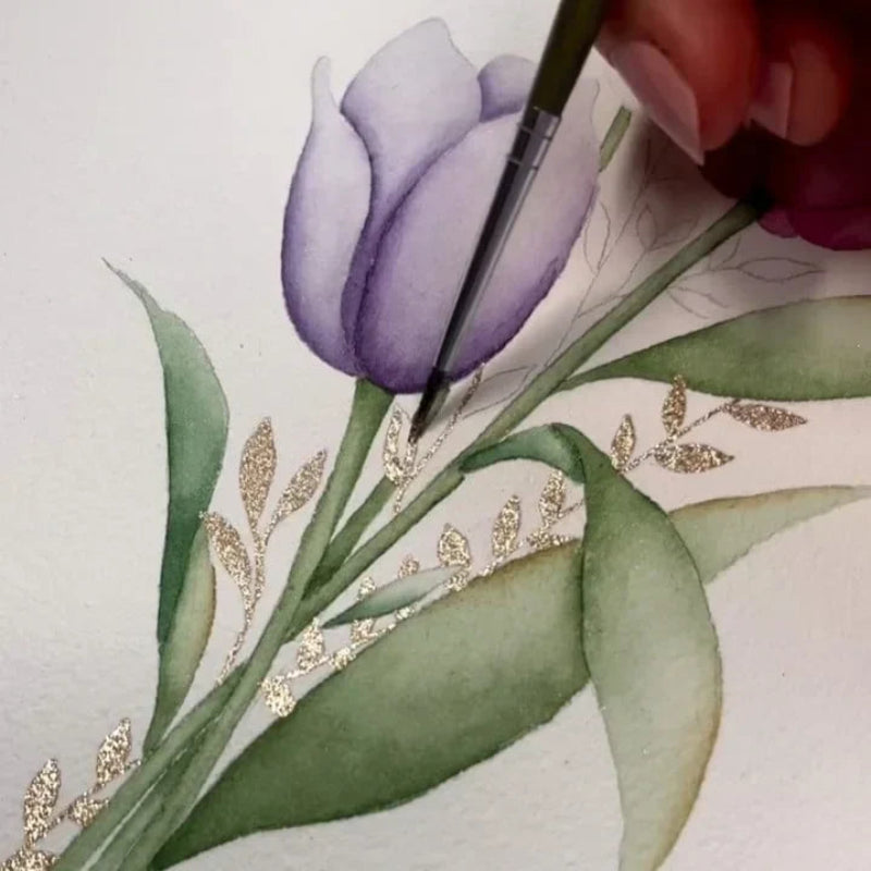 Intensiv metallisk maling til livlige kreationer 