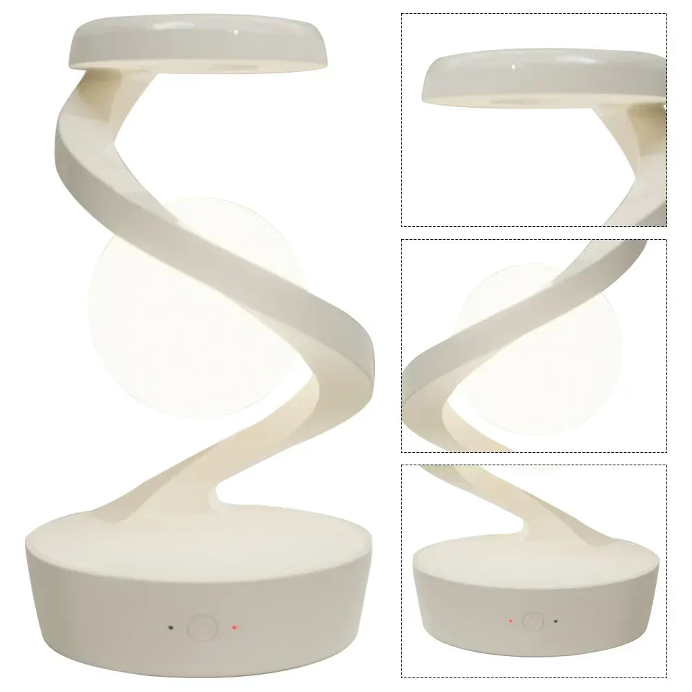 Design LED-lamp met geïntegreerde draadloze oplader 