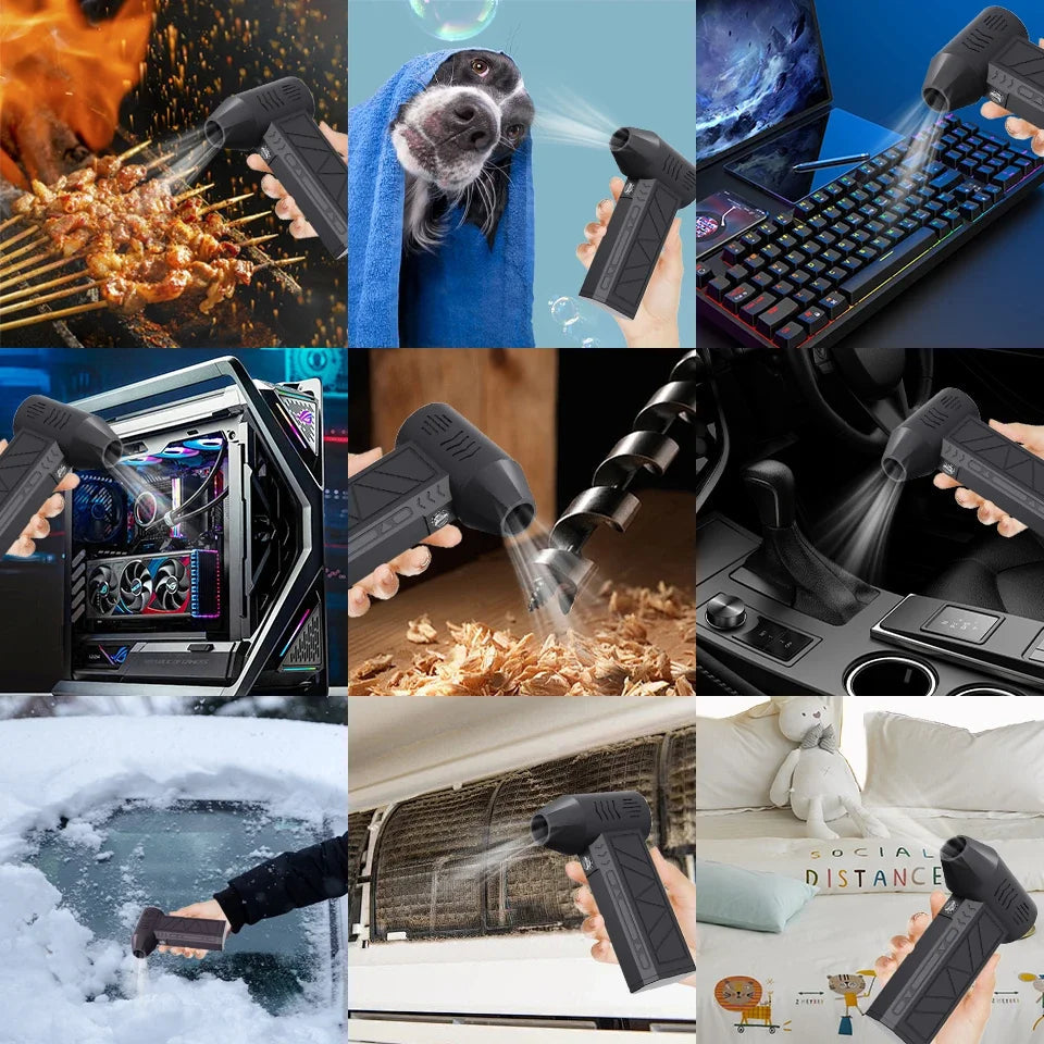 AirBlaster-Pro - Suflant de aer compact pentru o curățare fără efort 