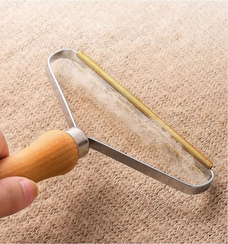 Eliminate pet hair in a single pass 