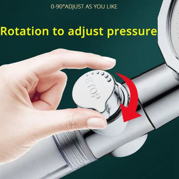 360° Relaxing Shower – High Pressure & Water Saving 