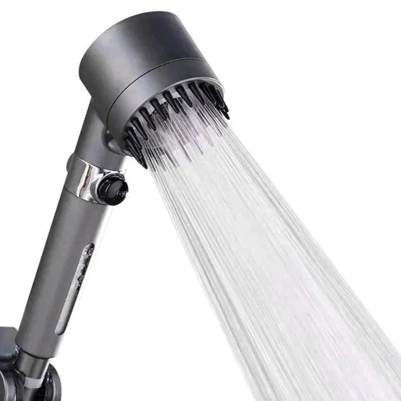 4-in-1 filtered shower with adjustable pressure 